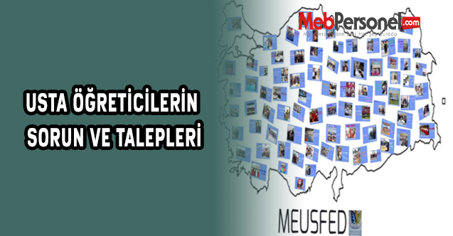 USTA ÖĞRETİCİLERİN SORUN VE TALEPLERİ