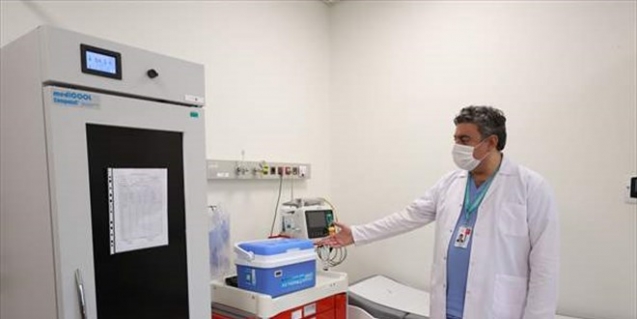Koronavirüs aşı odaları için hazırlıklar tamamlandı