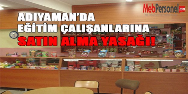 Adıyaman Milli Eğitim Müdürlüğünden Öğretmenlere Bir Garip Yasak