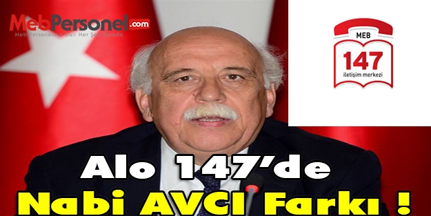 Alo 147'de Nabi AVCI Farkı