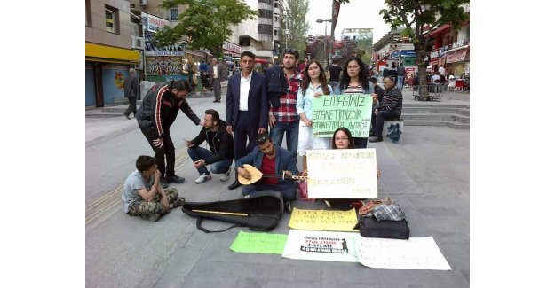 Atanamayan Öğretmenlerden Sazlı, Sözlü Atama Eylemi