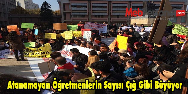 Atanamayan Öğretmenlerin Sayısı Çığ Gibi Büyüyor