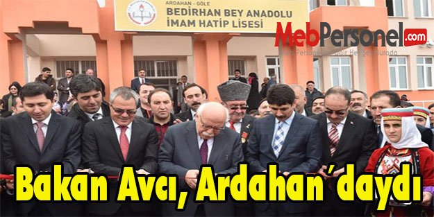 Bakan Avcı, Ardahan´daydı