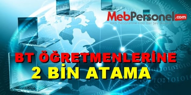 BT Öğretmenleri Şubat'ta 2 bin atama bekliyor