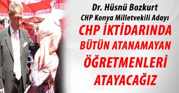 "Bütün Atanamayan Öğretmenleri Atayacağız"