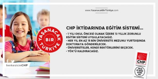 CHP'nin, Öğretmenlerle İlgili Seçim Vaatleri