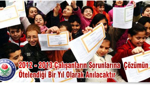"Çözümün Ötelendiği Bir Yıl Olarak Anılacaktır"