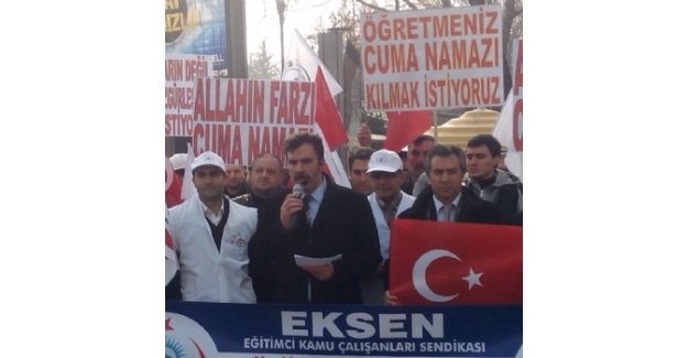 Cuma Namazı İçin İmza Kampanyası Basın Açıklaması ile Başlatıldı