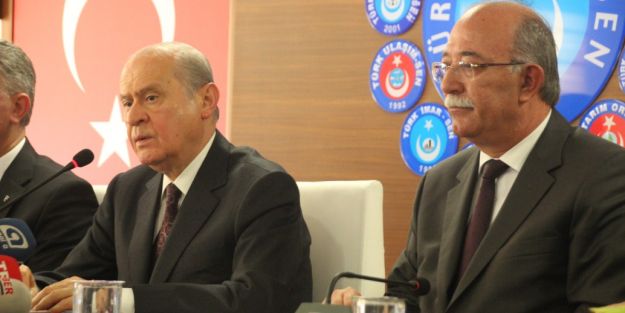 DEVLET BAHÇELİ’DEN KAMU-SEN'E ZİYARET