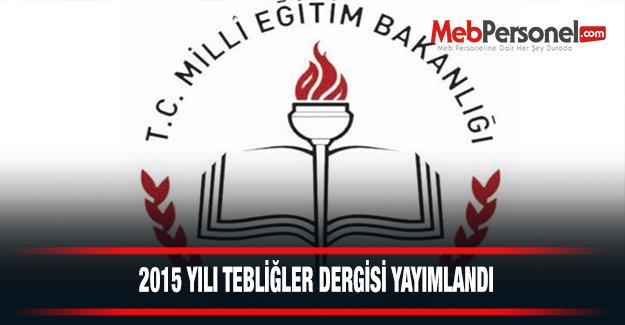 2015 Yılı Haziran Ayı Tebliğler Dergisi Yayımlandı
