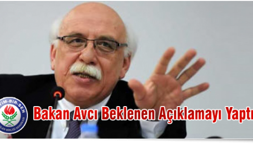 EBS: Bakan Avcı Beklenen Açıklamayı Yaptı