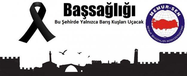 Diyarbakır EBS Şubesinden "Diyarbakır'daki Patlama İçin" Başsağlığı Mesajı