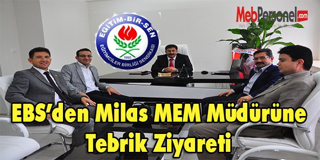 EBS Milas MEM Müdürünü Ziyaret Etti
