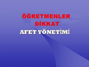Eğitim Yöneticilerine Önemli Uyarı