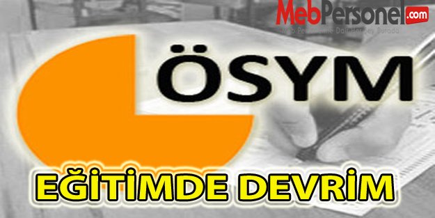 EĞİTİMDE DEVRİM