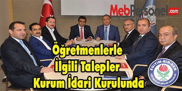 MEB'de Çözüm Bekleyen 16 Madde