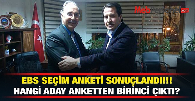 Eğitim Bir Sen Seçim Anketi Sonuçlandı