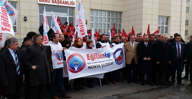 Eğitim-İş: Baskı ve Korku Düzenine Karşı Mücadelemiz Devam Edecek!
