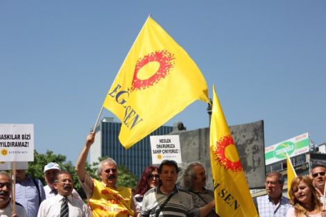 Eğitim Sen Ankara Şubeleri MEB Önündeydi!