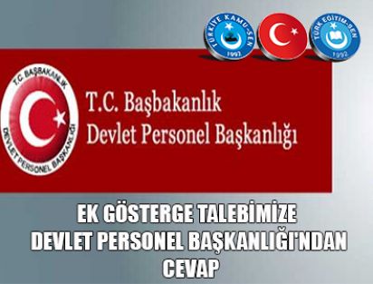Ek Gösterge Talebine Cevap