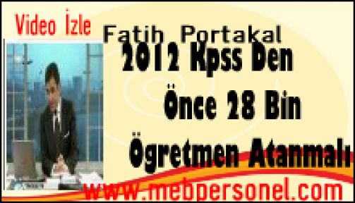 Fatih Portakal, Atanamayan Öğretmenler Yine Seslerini Duyurmaya Başladı