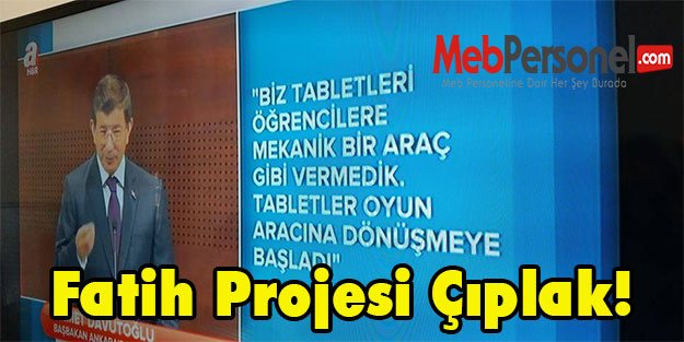 Fatih Projesi Çıplak!
