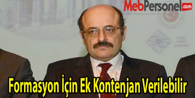 Formasyon İçin Ek Kontenjan Verilebilir