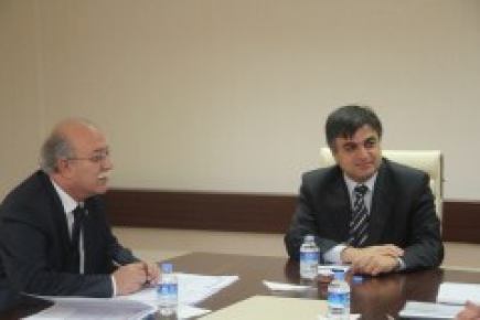 GENEL BAŞKAN YÖK BAŞKANI PROF. DR. GÖKHAN ÇETİNSAYA İLE GÖRÜŞTÜ...