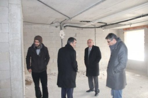 Genel Başkan Koncuk yeni hizmet binasını inceledi