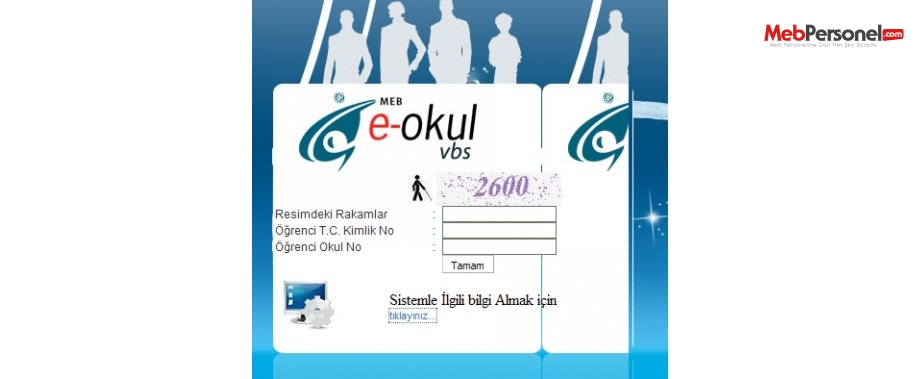 E-okul Karne Notları Öğrenme VBS (Veli Bilgilendirme Sistemi) Giriş