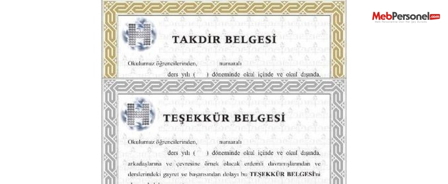 E-Okul Takdir Teşekkür Hesaplama | MEB 2016