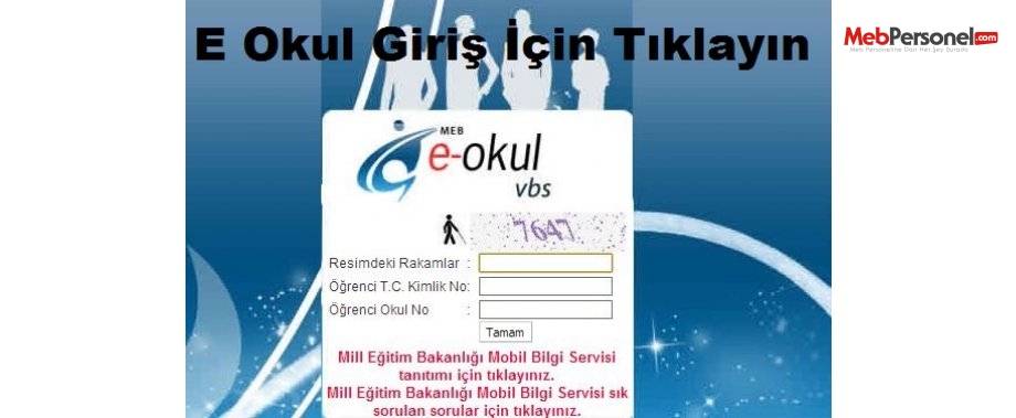E-okul veli bilgilendirme sistemi | E- okul karne