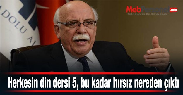 Herkesin din dersi 5, bu kadar hırsız nereden çıktı
