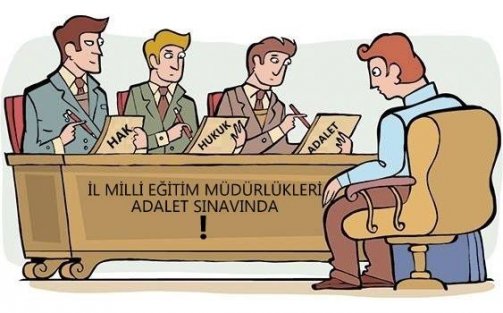İL MİLLİ EĞİTİM MÜDÜRLÜKLERİ ADALET SINAVINDA