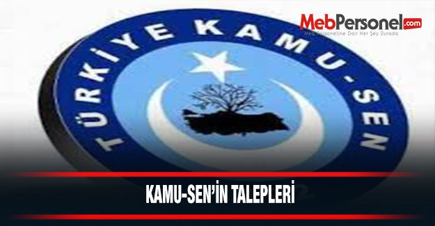 Kamu-Sen'in KPDK'ya Sunduğu Rapor
