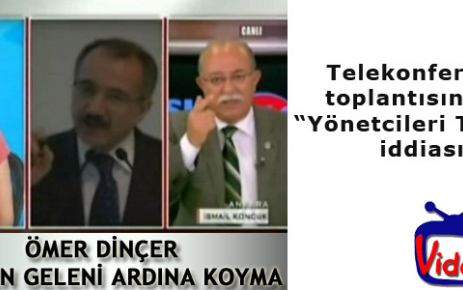 Koncuk'tan Dinçer'e  Elinden geleni ardına koyma