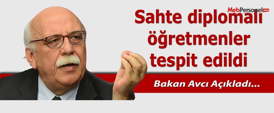 Sahte diplomalı öğretmenler tespit edildi