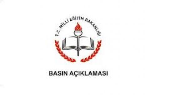 MEB’den Basın Açıklaması