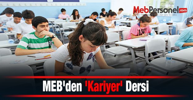 MEB'den 'Kariyer' Dersi