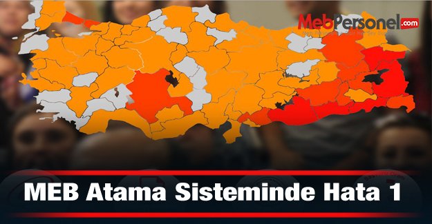MEB Atama Sisteminde Hata 1