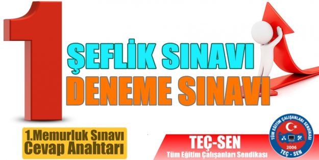 MEB Şeflik 1.Deneme Sınavı