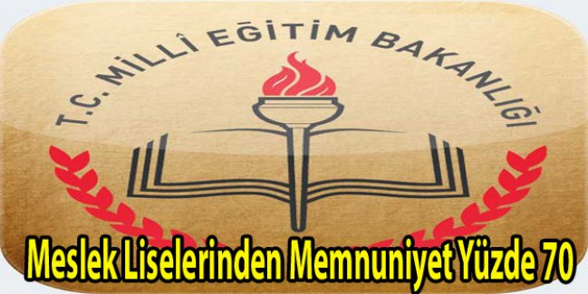 Meslek Liselerinden Memnuniyet Yüzde 70