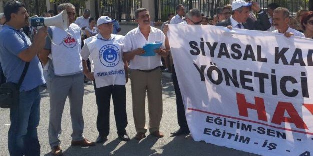 MÜDÜR KIYIMINA KARŞI İZMİRDE ORTAK BASIN AÇIKLAMASI YAPILDI
