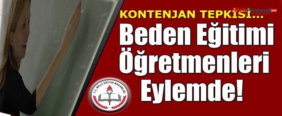 Beden Eğitimi Öğretmenleri Eylemde!