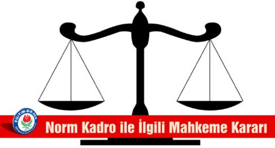 Norm Kadro ile İlgili Mahkeme Kararı