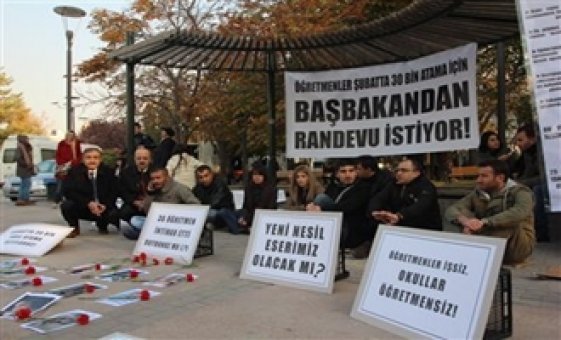 Öğretmenlerin Başbakan ile 5 dk görüşme taleplerini sordu.