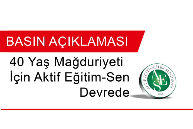 Öğretmenlikte 40 Yaş Engeline Çözüm Önerisi