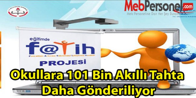 Okullara 101 Bin Akıllı Tahta Daha Gönderiliyor