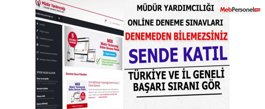 Müdür Yardımcılığı Sınavı Çalışma Notları (Özet) 2015-2016