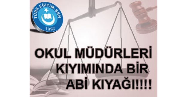 OKUL MÜDÜRLERİ KIYIMINDA BİR ABİ KIYAĞI!